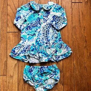 Lilly Pulitzer Baby dress and bloomer set size 18-24 months NWOT